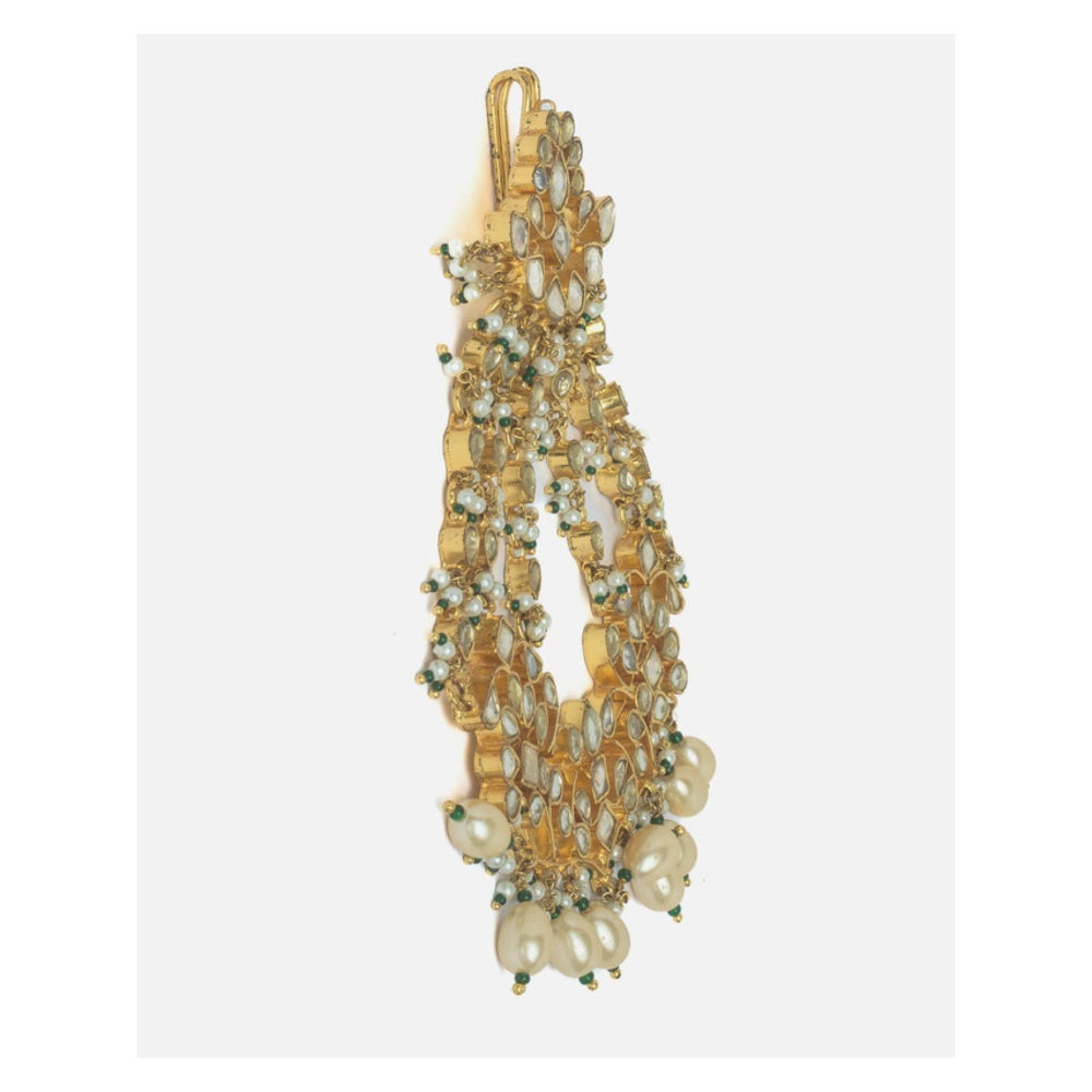 VIVINIA By Vidhi Mehra Gold Plated Womens Beaded Pasa