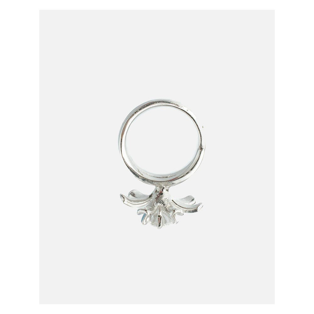 VIVINIA By Vidhi Mehra Zia 2.0 Silver Plated Womens Zircon Ring