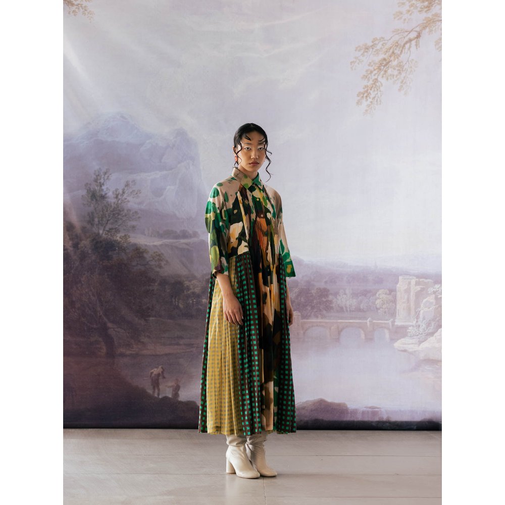 YAVI Multi-Color Irca Dress