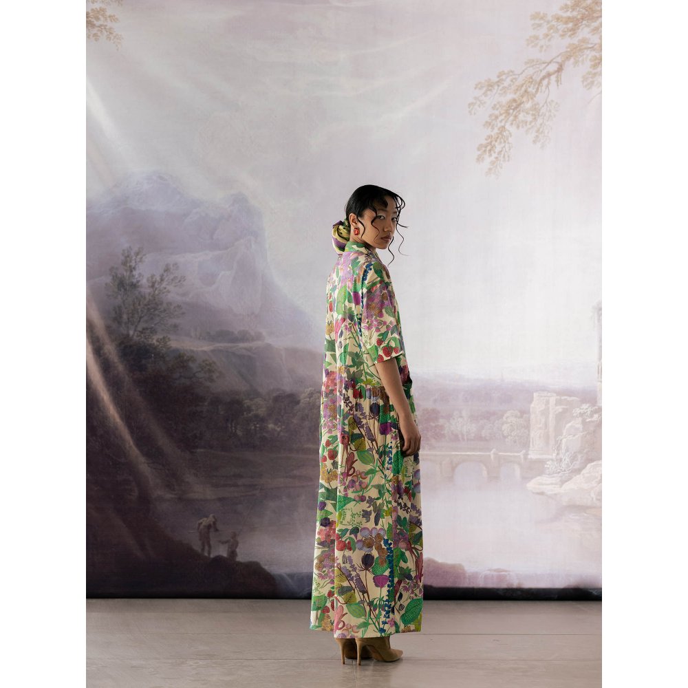 YAVI Multi-Color Laura Dress