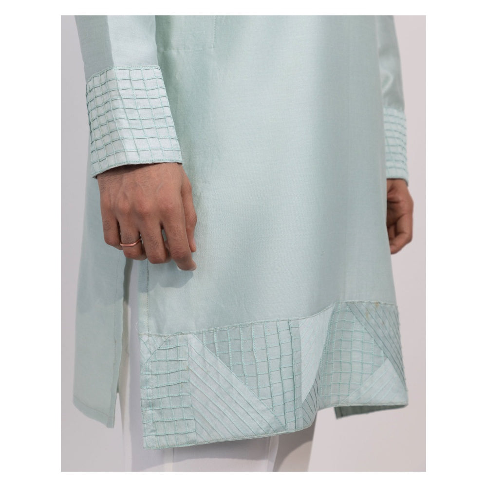 YOSEBA Pista Noor Embroidered Kurta with Pant