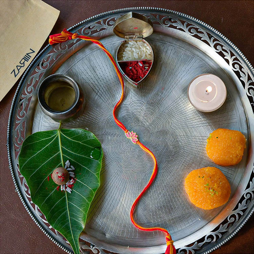 ZARIIN Lotus Aura Rakhi