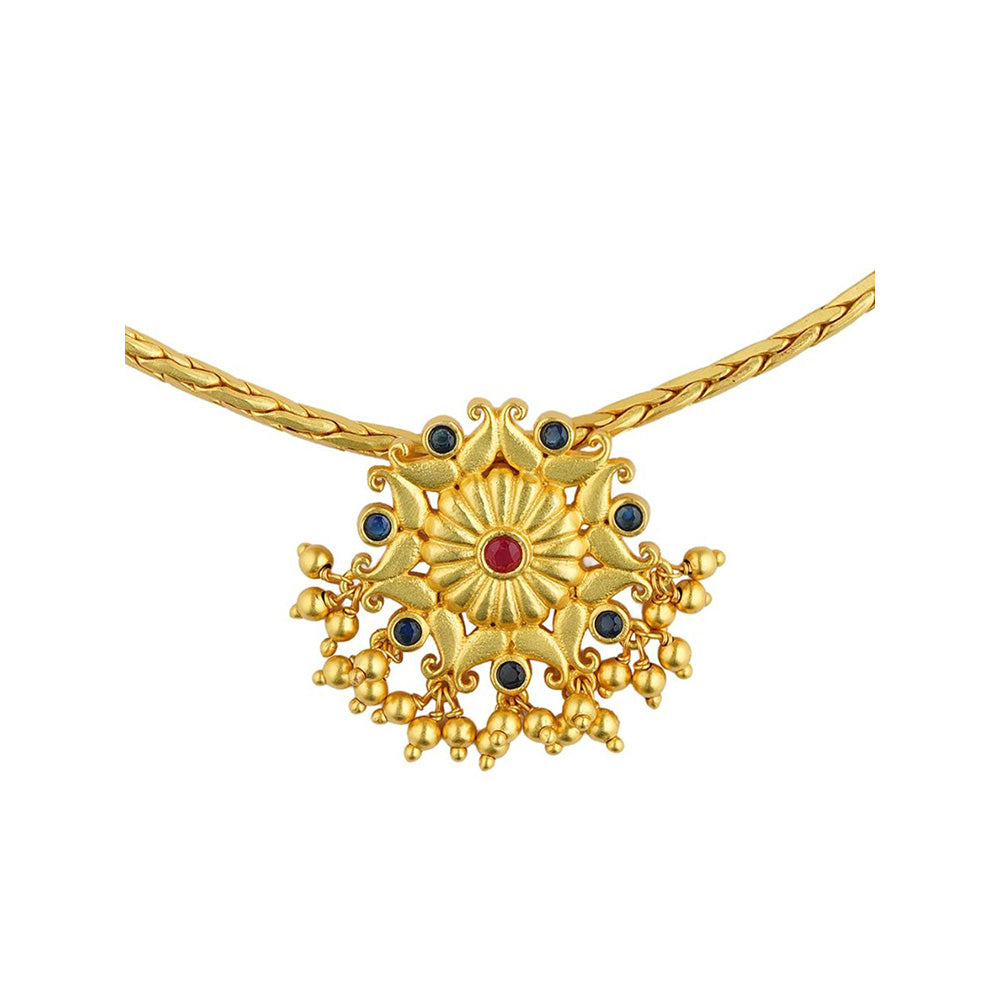 ZARIIN Floral Wonder Pendant Necklace