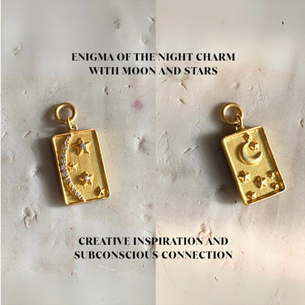 ZARIIN Moon And Stars For Creative Inspiration And Subconscious Connection Night Charm