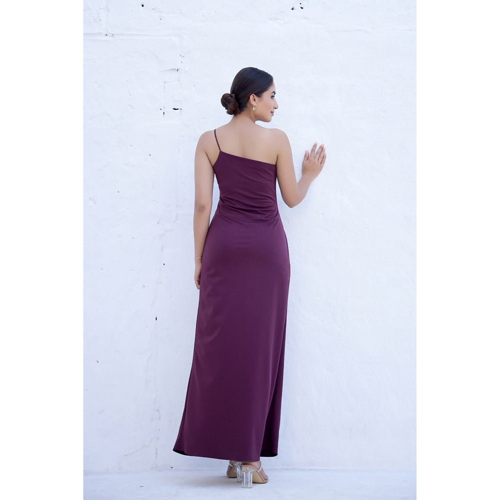 AlterEGO Alaya - Wine Side Slit Maxi