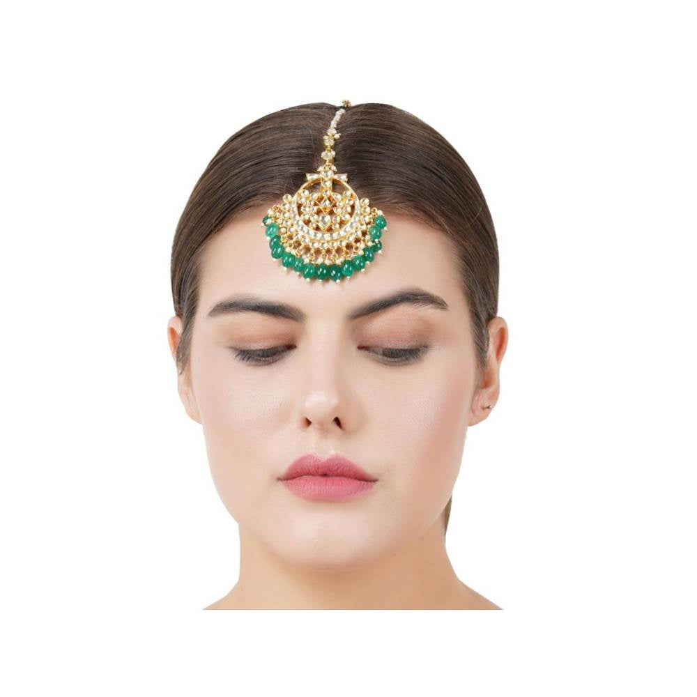 Kundan Maangtika 22KT hotsell Gold Plated