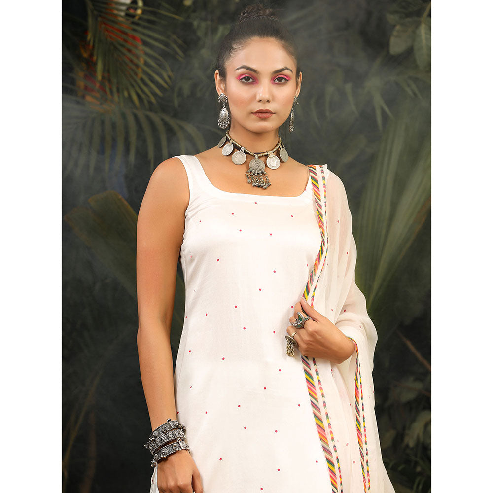 Baise Gaba Hoor Kurta (Set of 3)