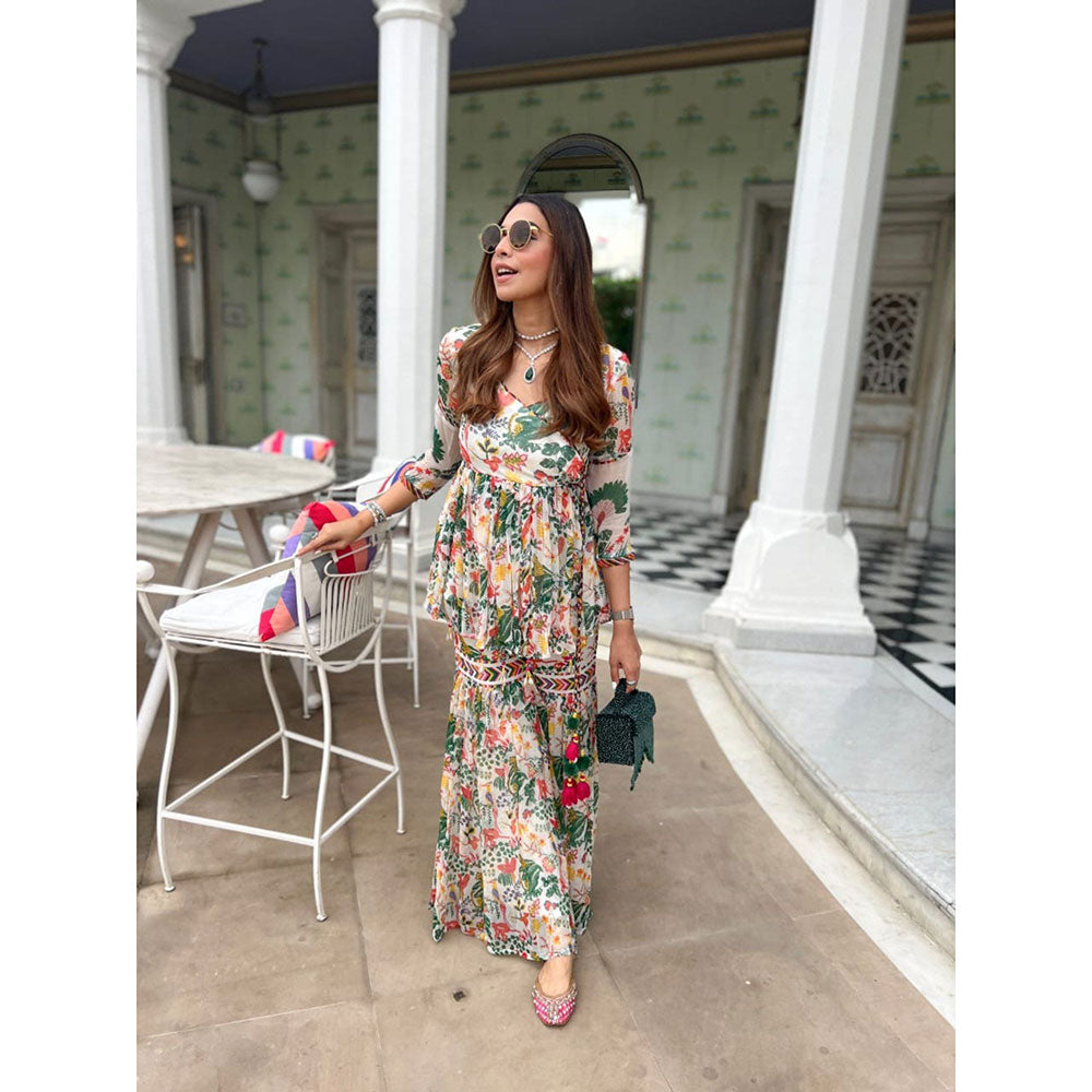 Baise Gaba Gul Gharara (Set of 2)