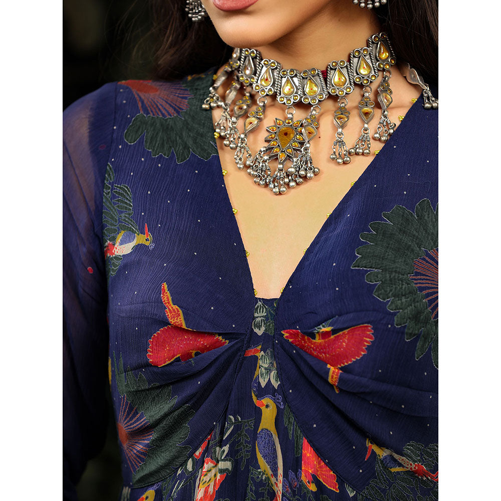 Baise Gaba Kanan Anarkali Kurta (XS)