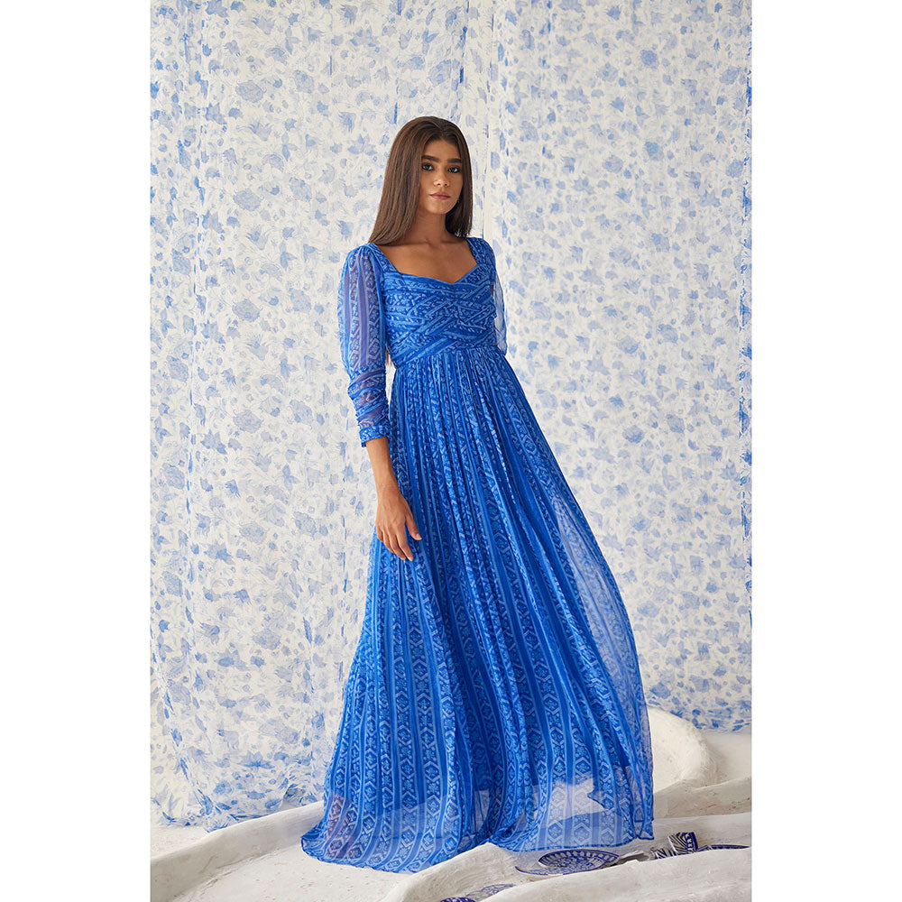 Baise Gaba Blue Rooh Dress