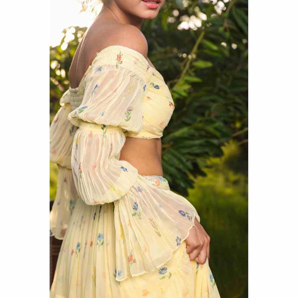 Baise Gaba Blossom Blouse - Yellow