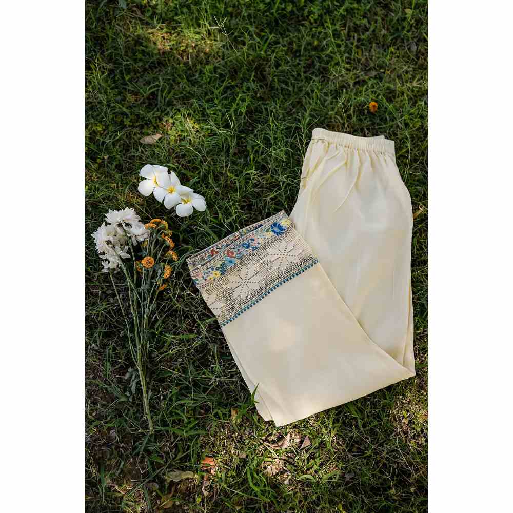 Baise Gaba Anva Pants - Yellow
