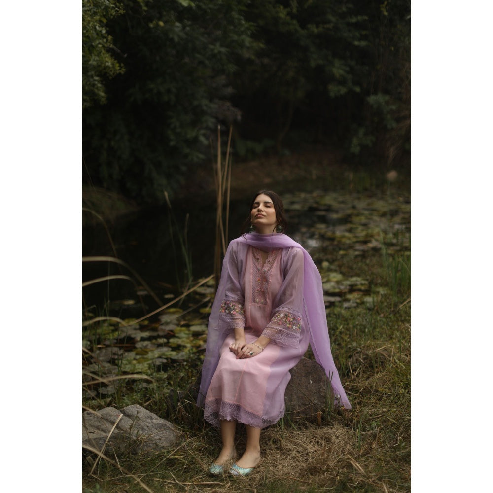 Begum Pret Miren Suit - Pink (Set of 4)