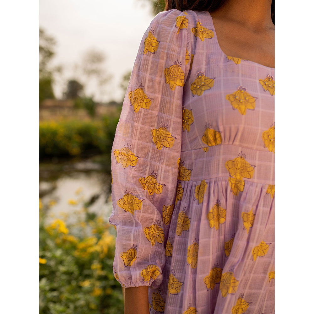 Baise Gaba Lavender Pipit Dress