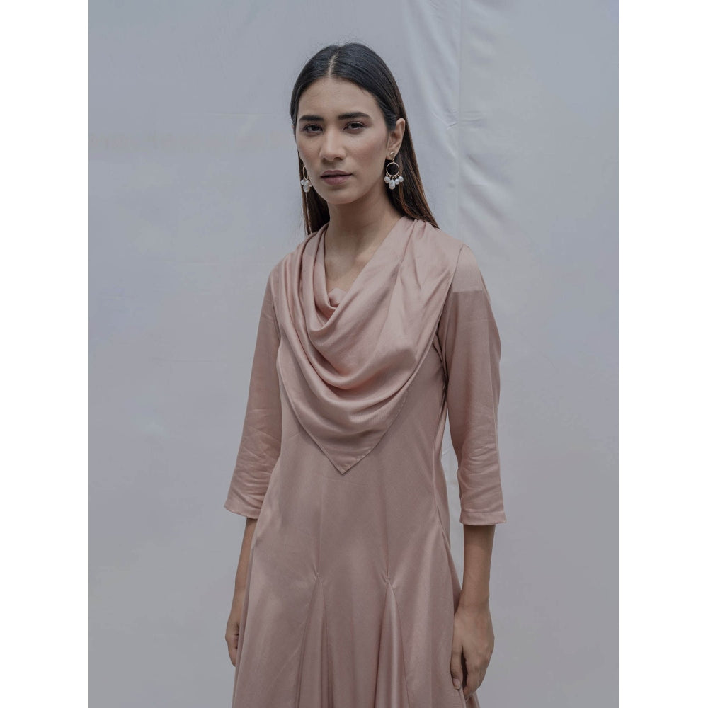 Bohame Rose Gold Dream Cowl Dress