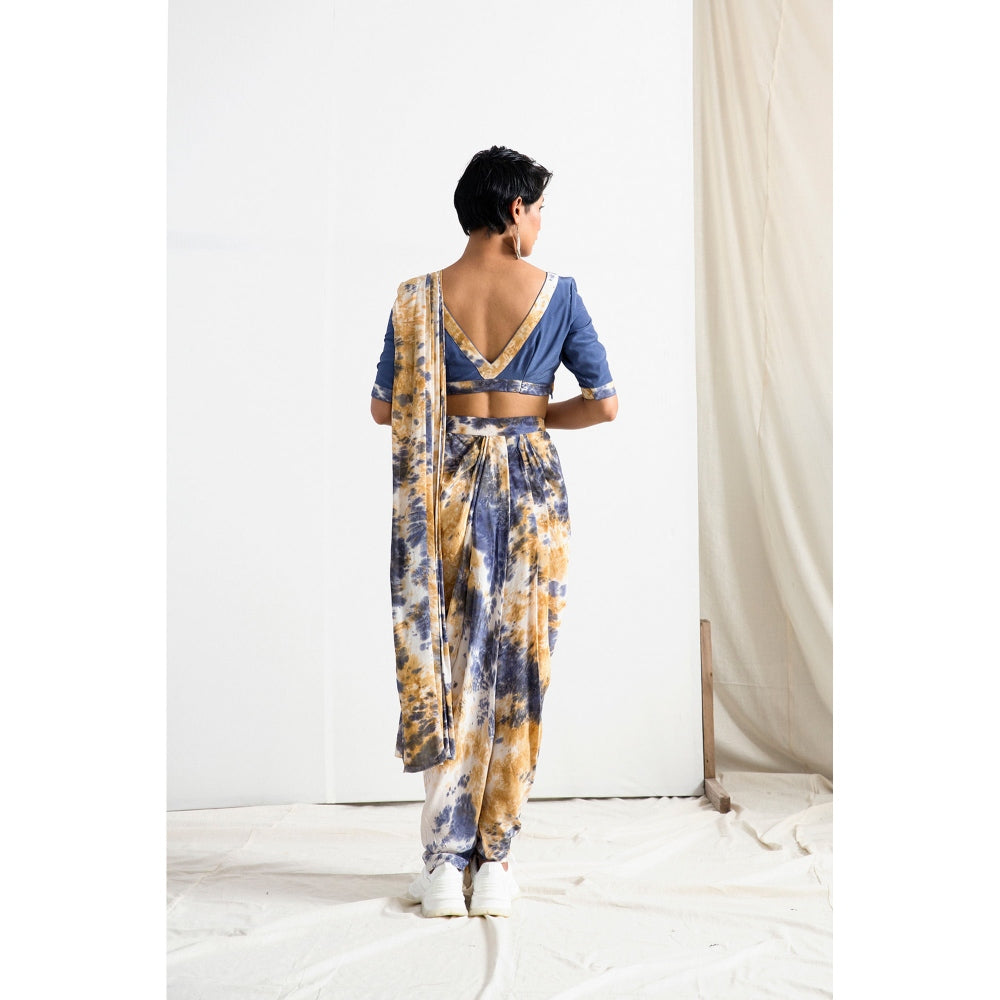 Bohame Arcadia Saree With Stitched Blouse