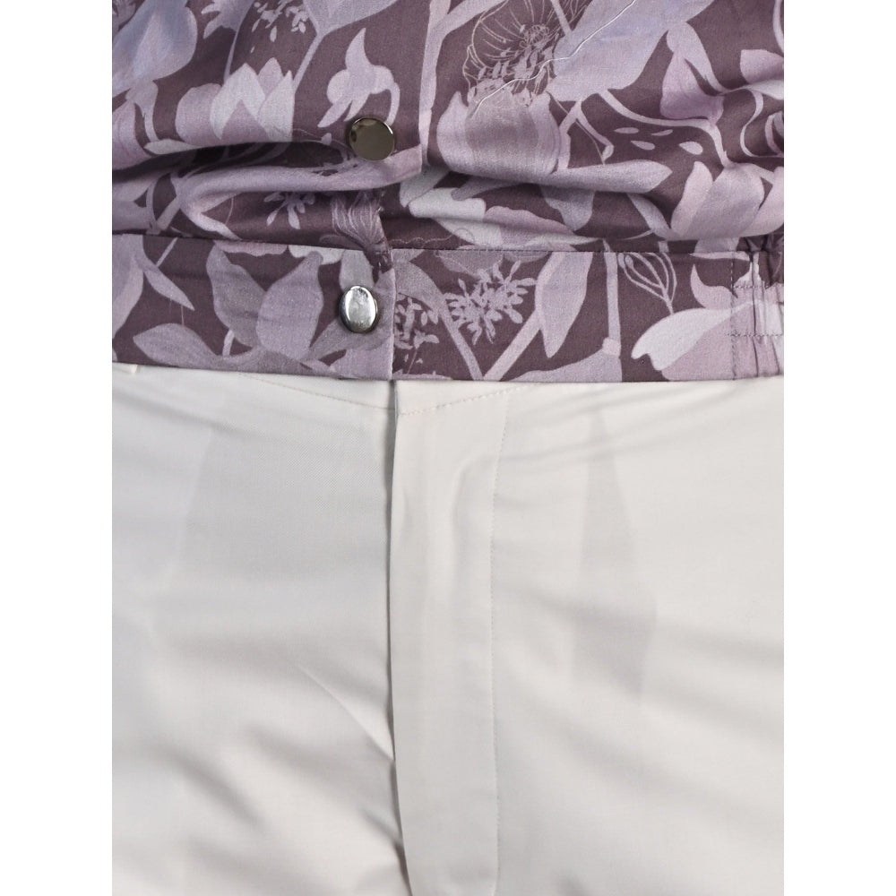 Bohame Elowyn Purple & Mauve Bomer Jacket with Bell Bottoms (Set of 2)