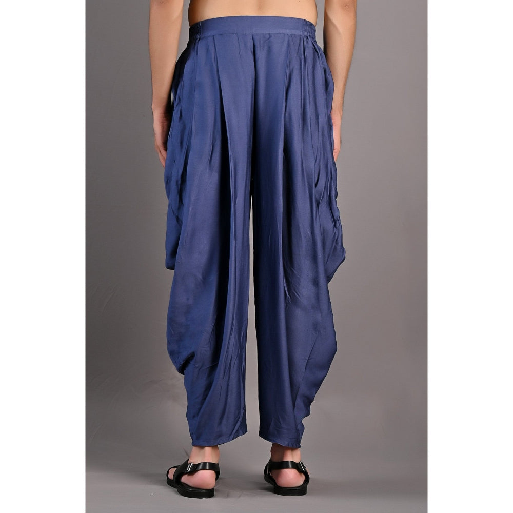 Bohame Jacinto Blue Kurta (Set of 2)