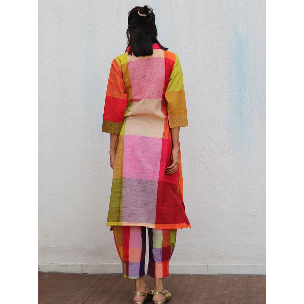 Chidiyaa Rainbow Cafe Imani Handwoven Cotton Kurta