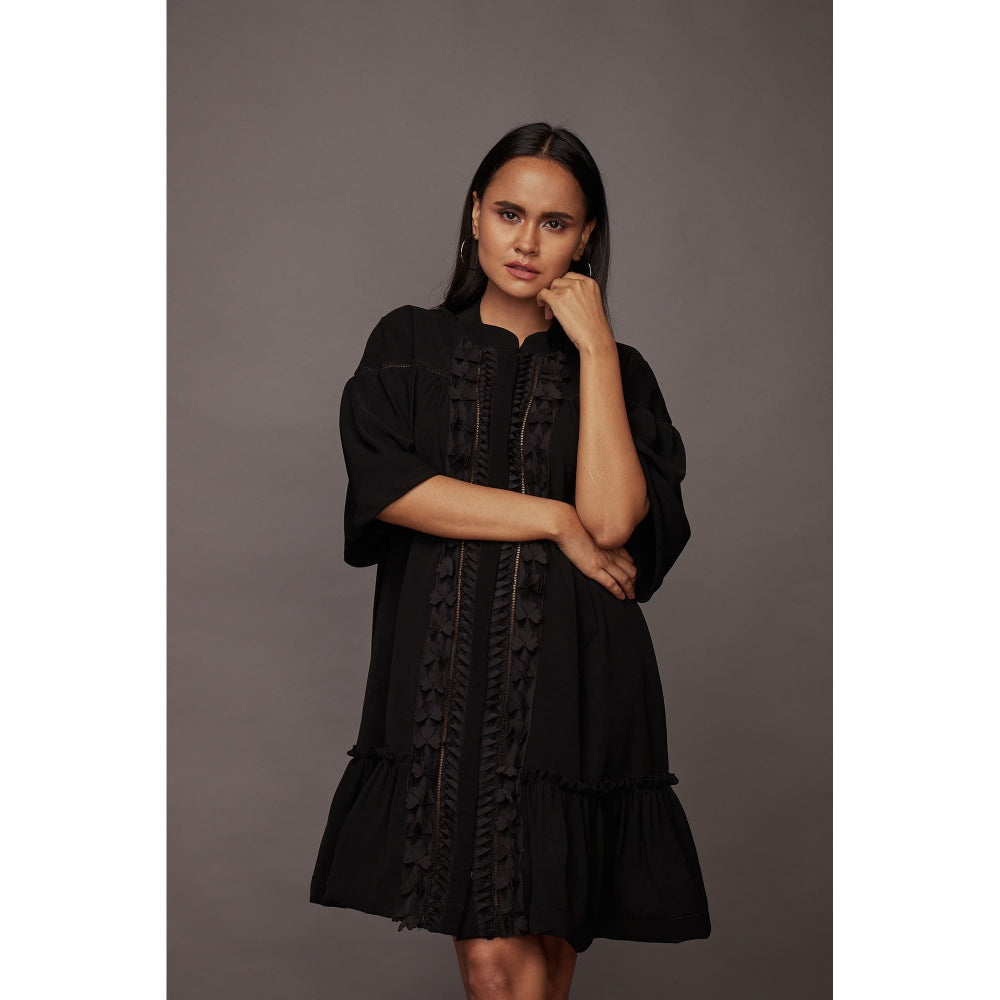 Deepika Arora A-Line Dress - Black