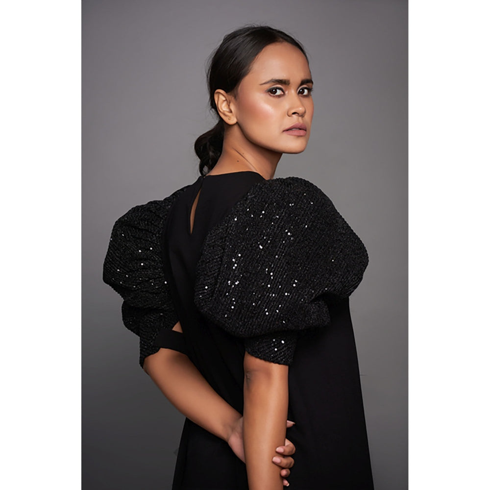 Deepika Arora Short Dress - Black