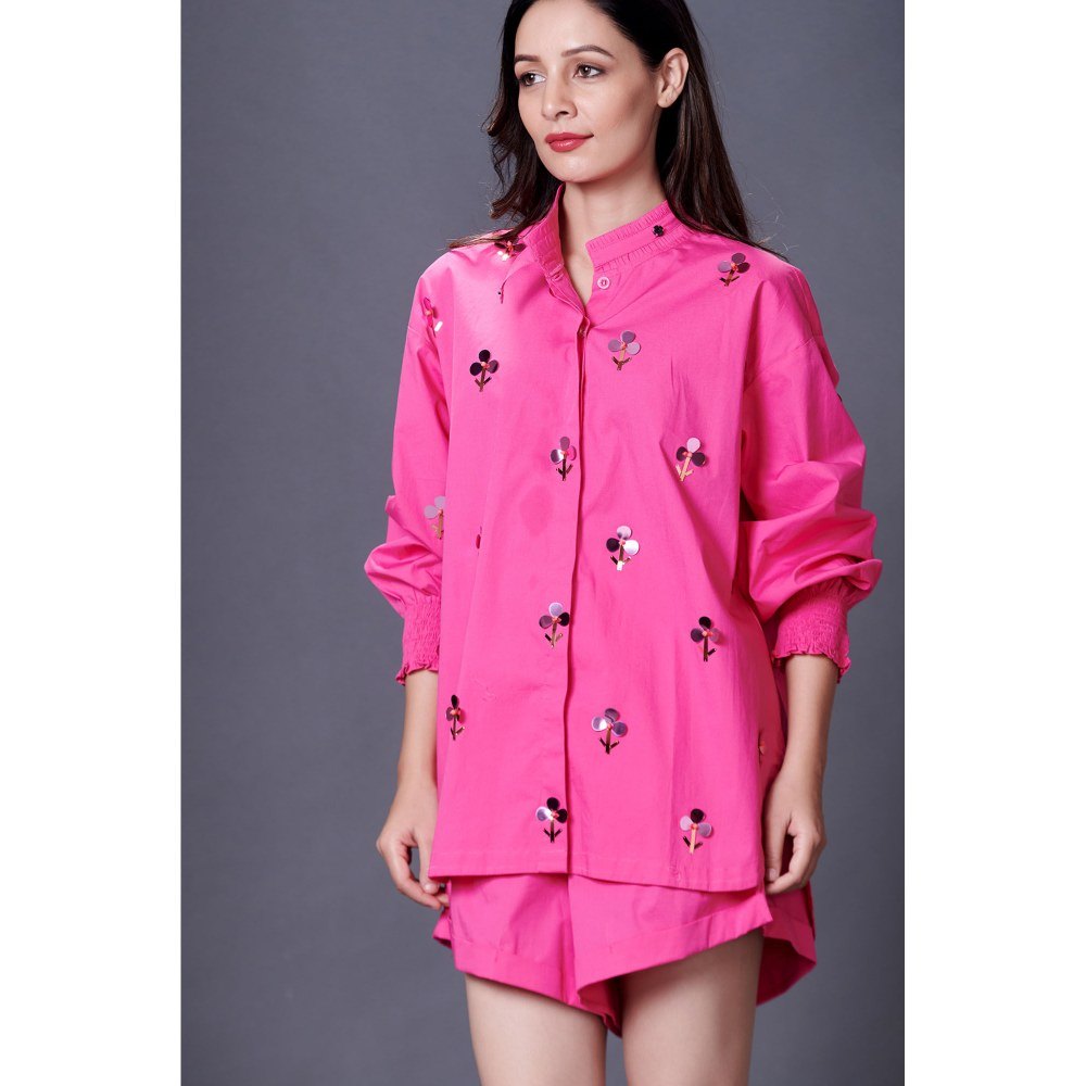 Deepika Arora Pink Co-Ord (Set of 2)