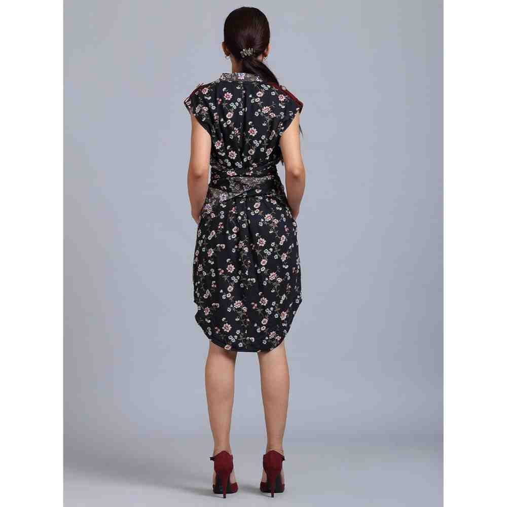 Doodlage Print Wrap Jacket