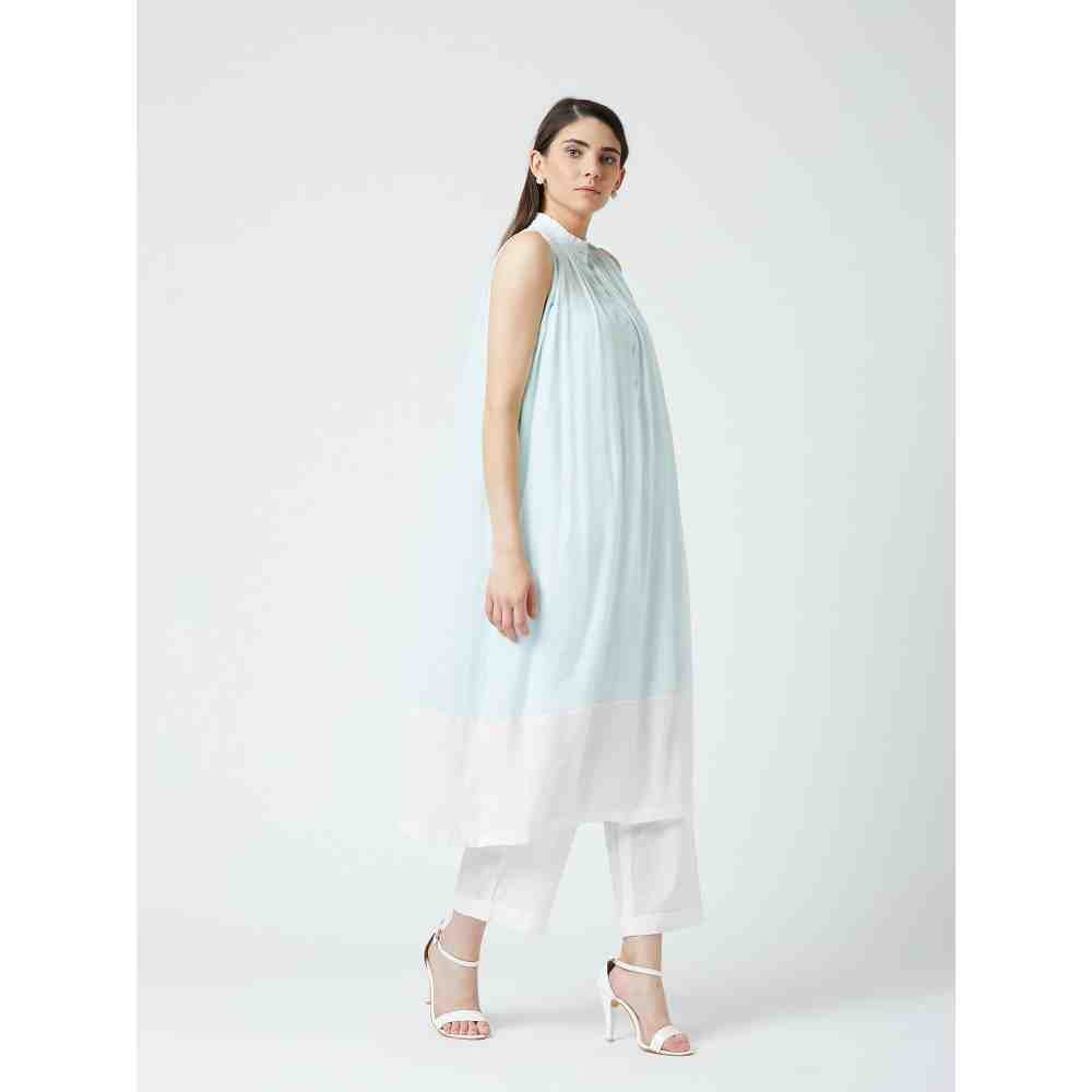Doodlage Grace Mint Tunic With Culottes (Set of 2)