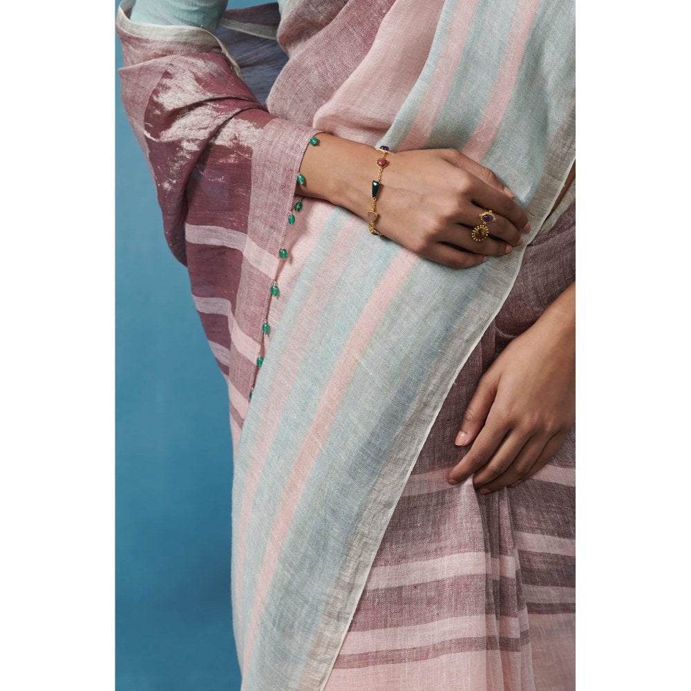 Dressfolk Thira Handloom Sarees without Blouse