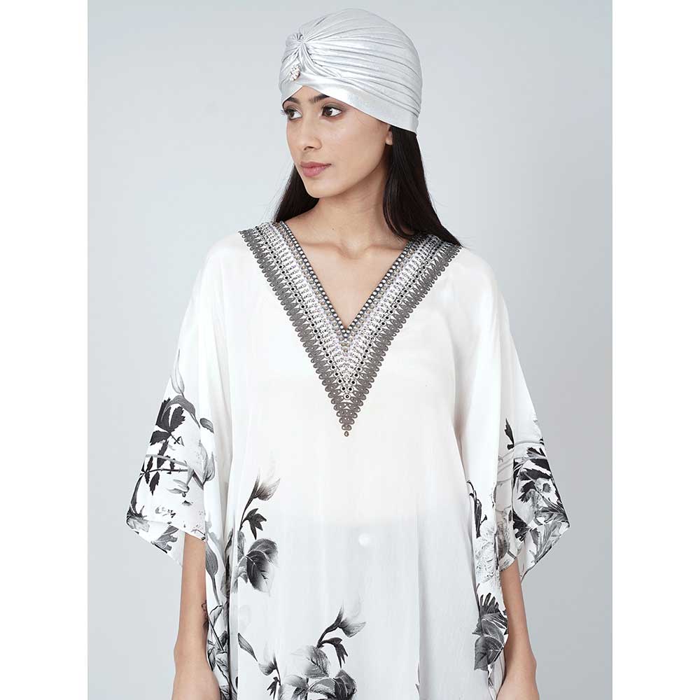First Resort by Ramola Bachchan Silver Turban