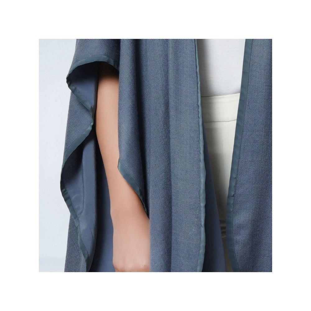 First Resort by Ramola Bachchan Grey Cashmere Jacket