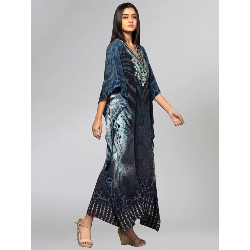 First Resort by Ramola Bachchan Multi Colour Kaftan