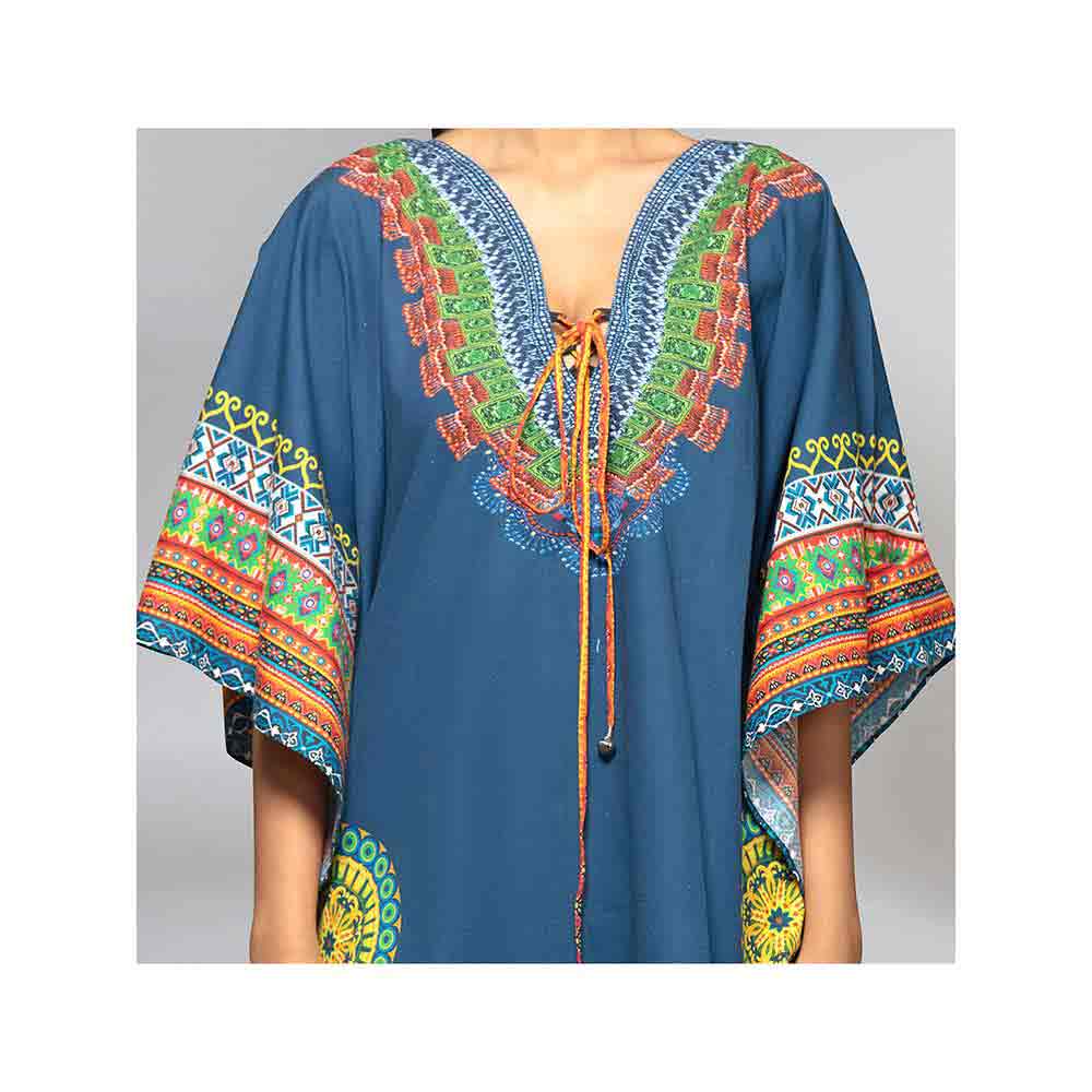 First Resort by Ramola Bachchan Multi Colour Kaftan
