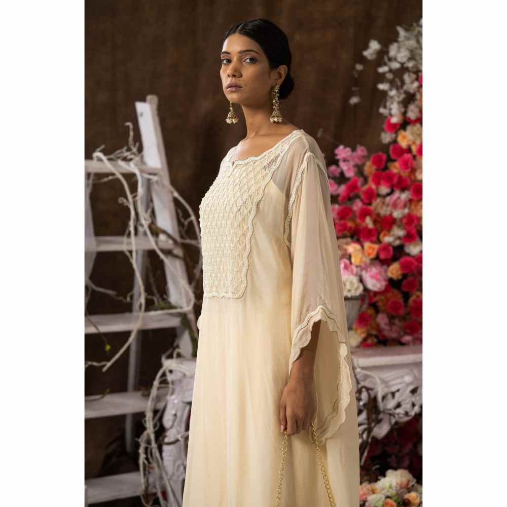 Farha Syed Four Piece Kurta (Set of 4)