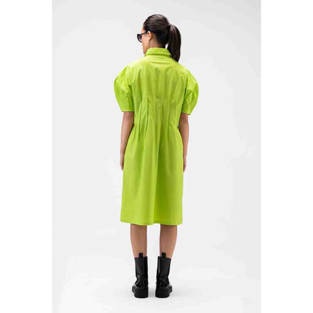 Genes Lecoanet Hemant Shirt Dress With Statement Tucks