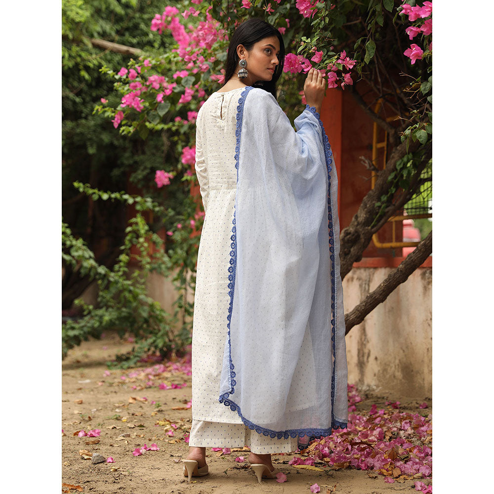 Gulabo Jaipur Afrin Blue - Set of 3