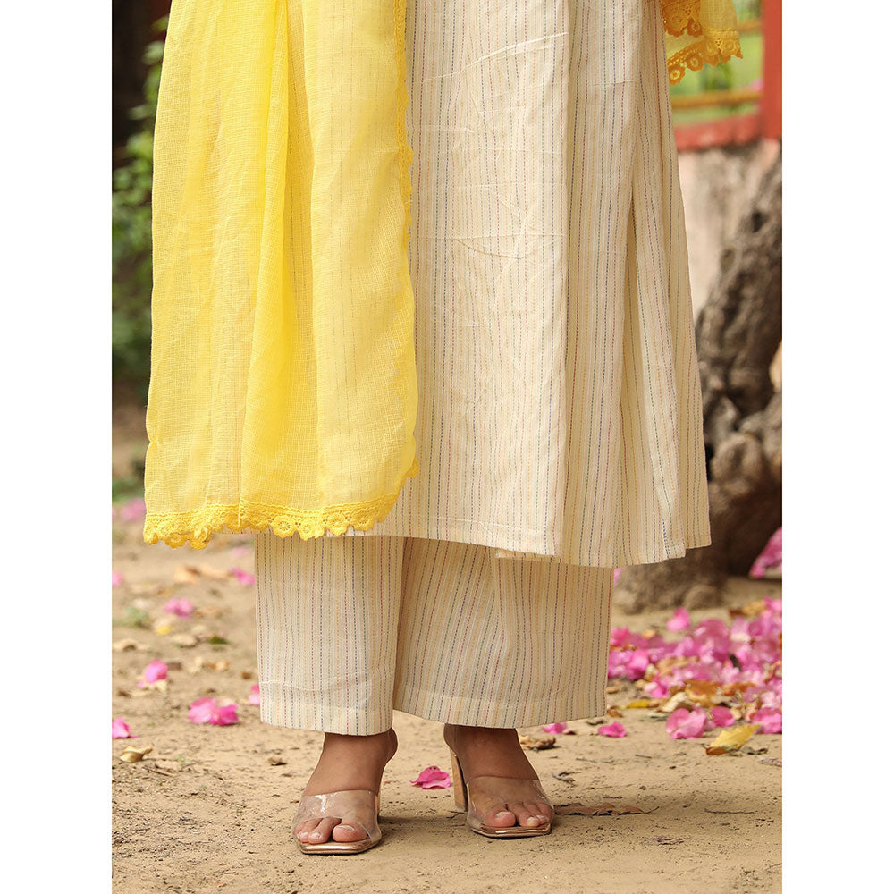 Gulabo Jaipur Afrin Yellow - Set of 3