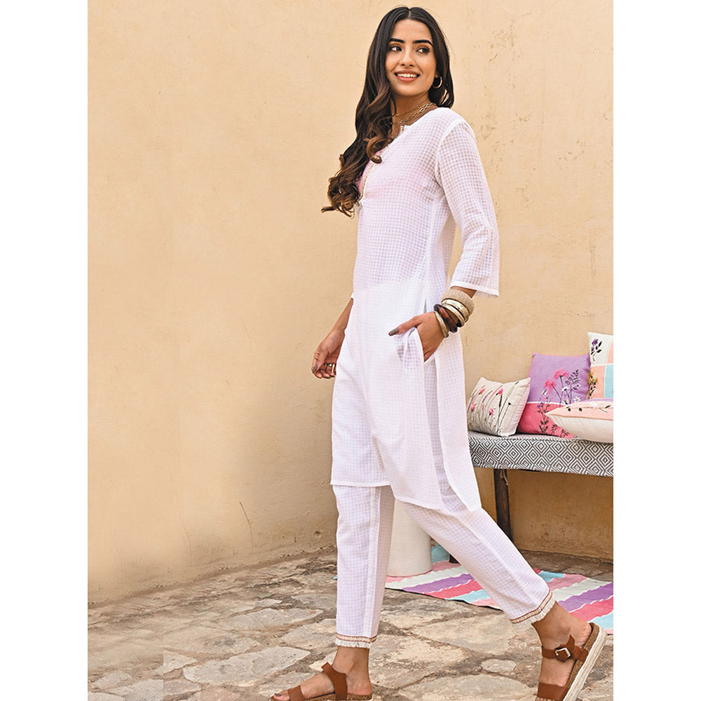 Gulaal Tulip Kurta-Pant (Set of 3)