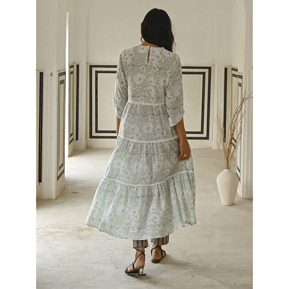 Gulaal Forest Kurta-Pants (Set of 2)