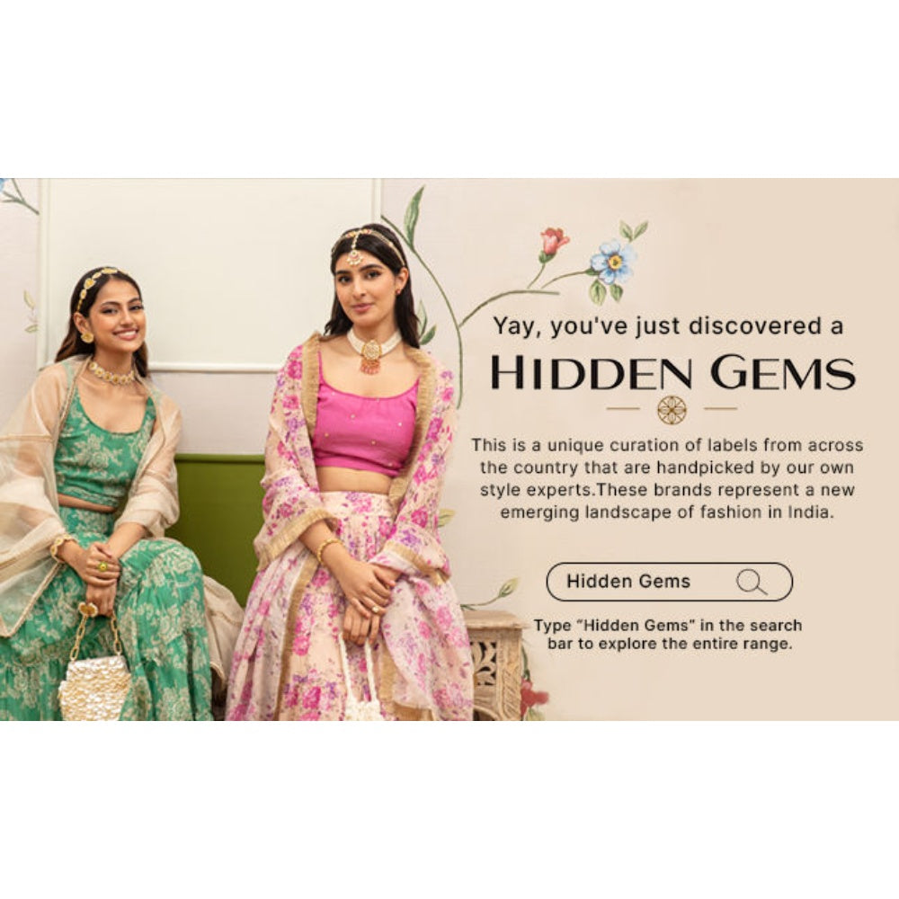 House Of Muher Kashish Yellow Suit Set (Set of 3)