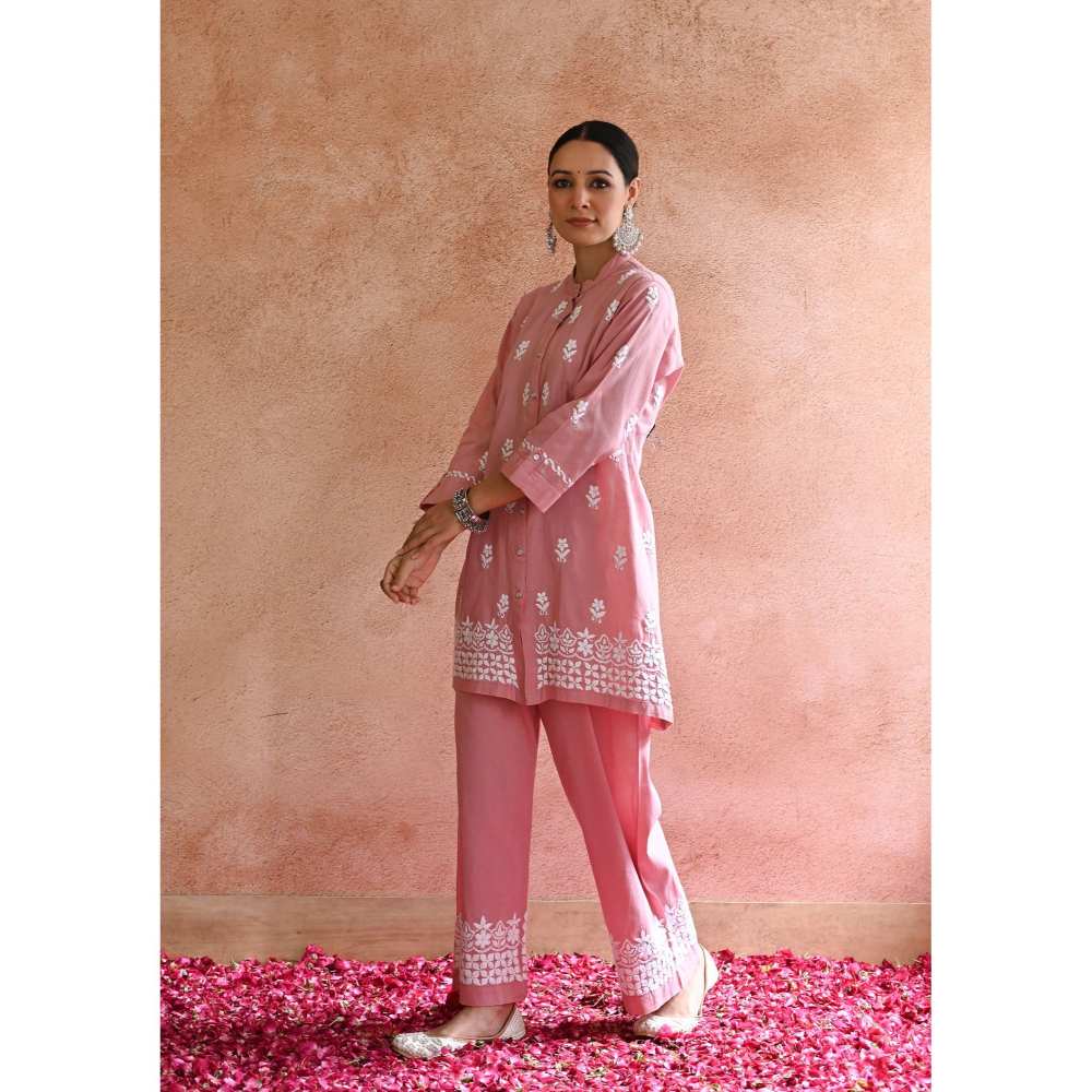 House Of Chikankari Cyra Chikankari Cotton Straight (Set of 2)
