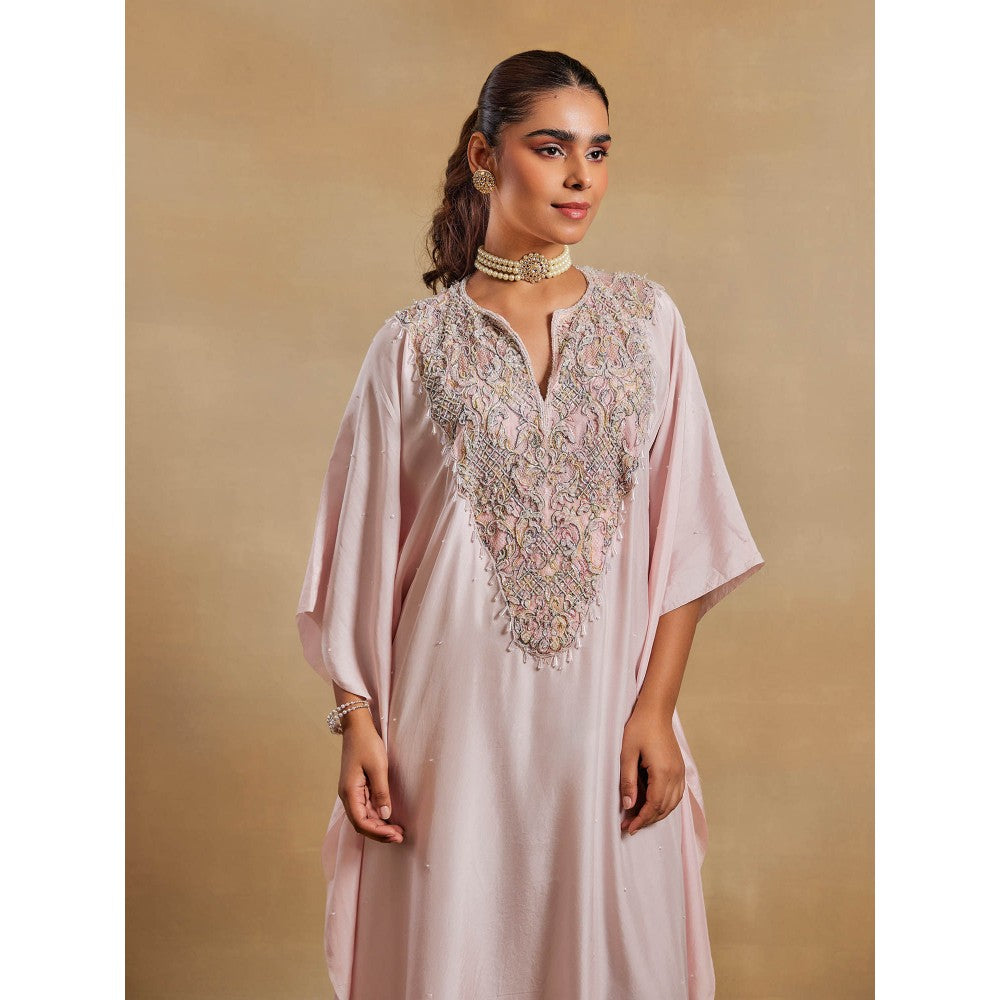 House of Exotique Shazia Pink Kaftan
