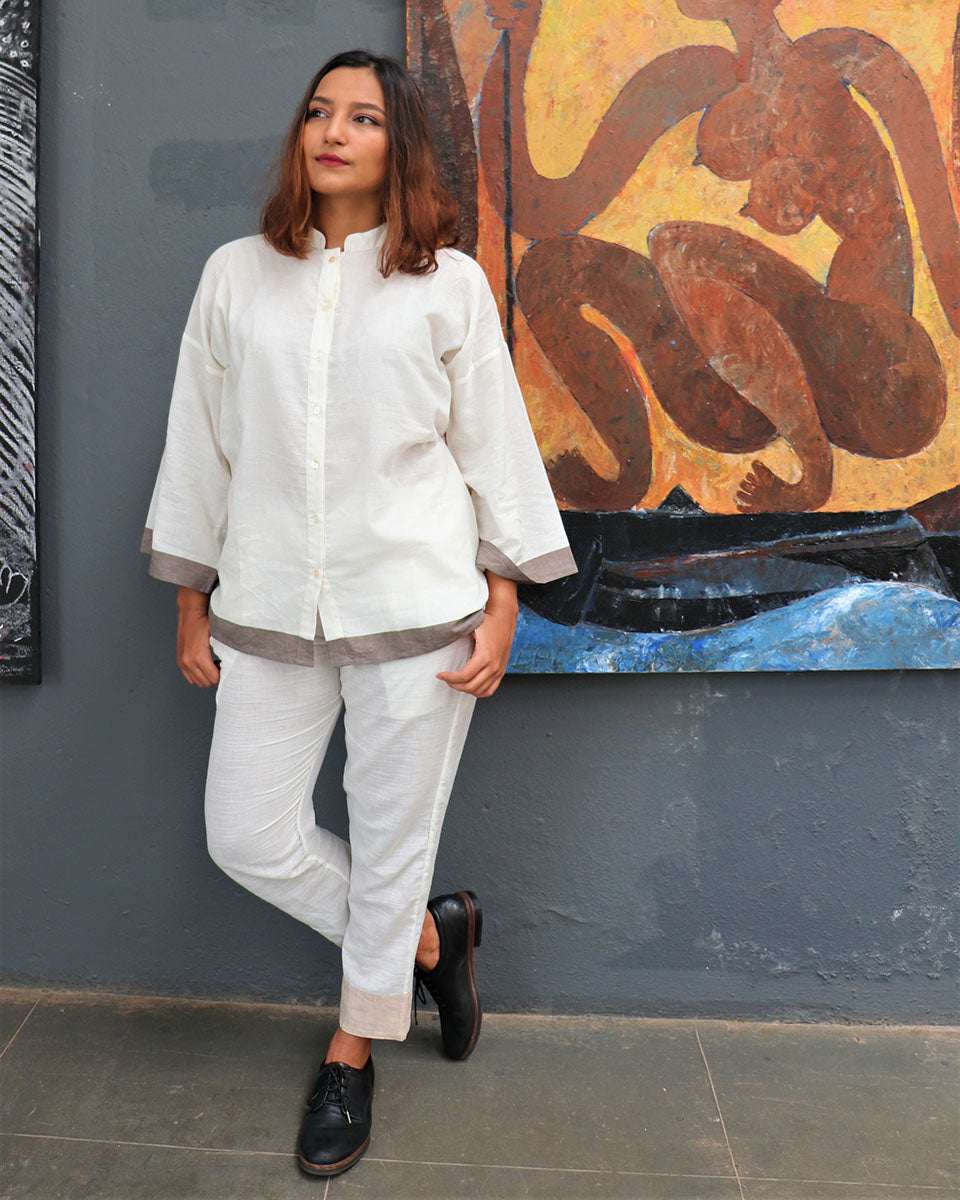 CHIDIYAA Handwoven Cotton Shirt
