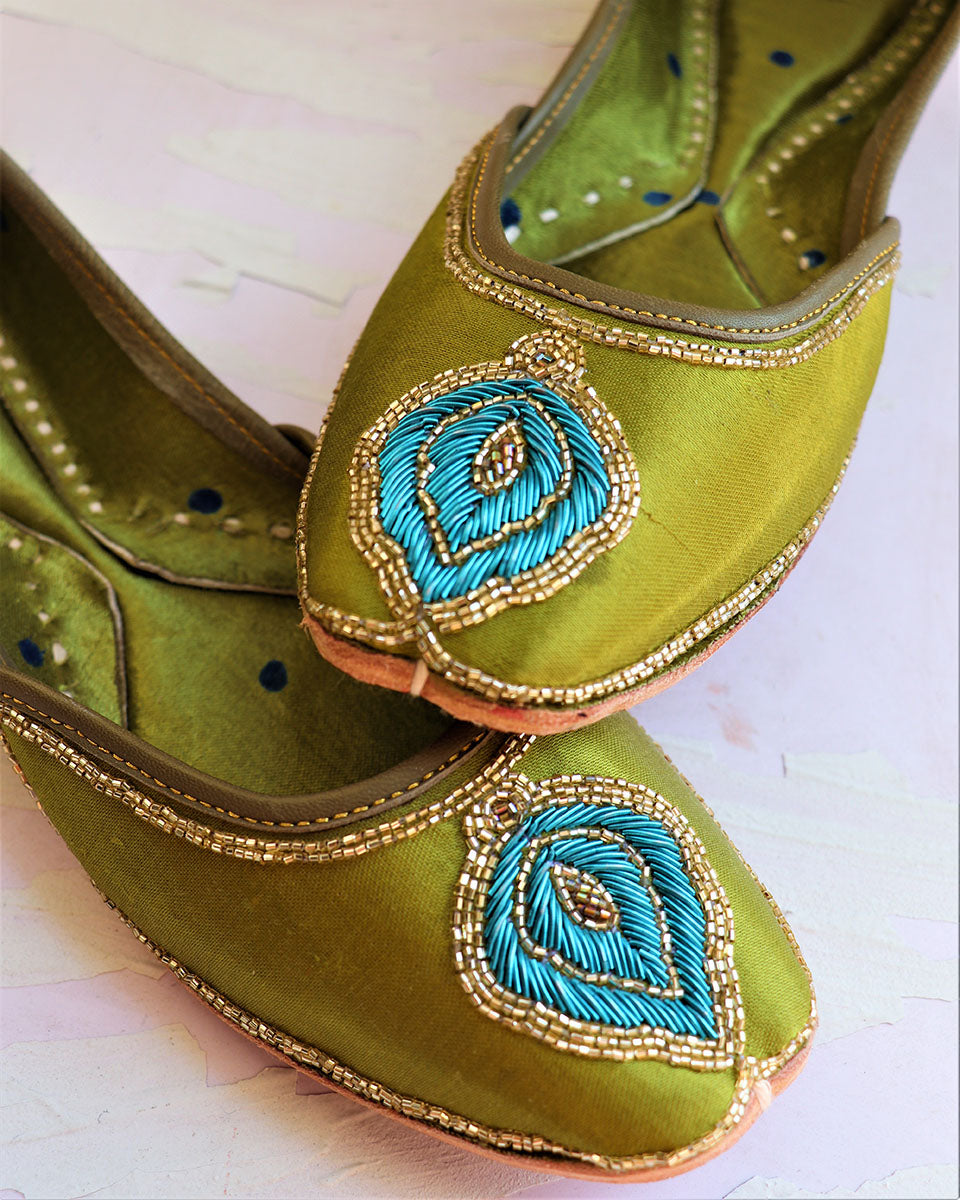 Chidiyaa Green Amayr Juttis