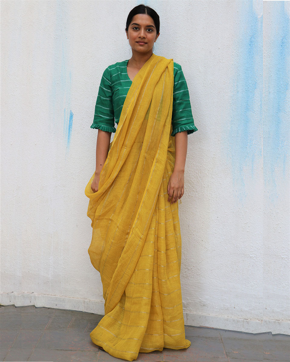 Chidiyaa Dahlia Bliss Everyday Beautiful Saree without Blouse