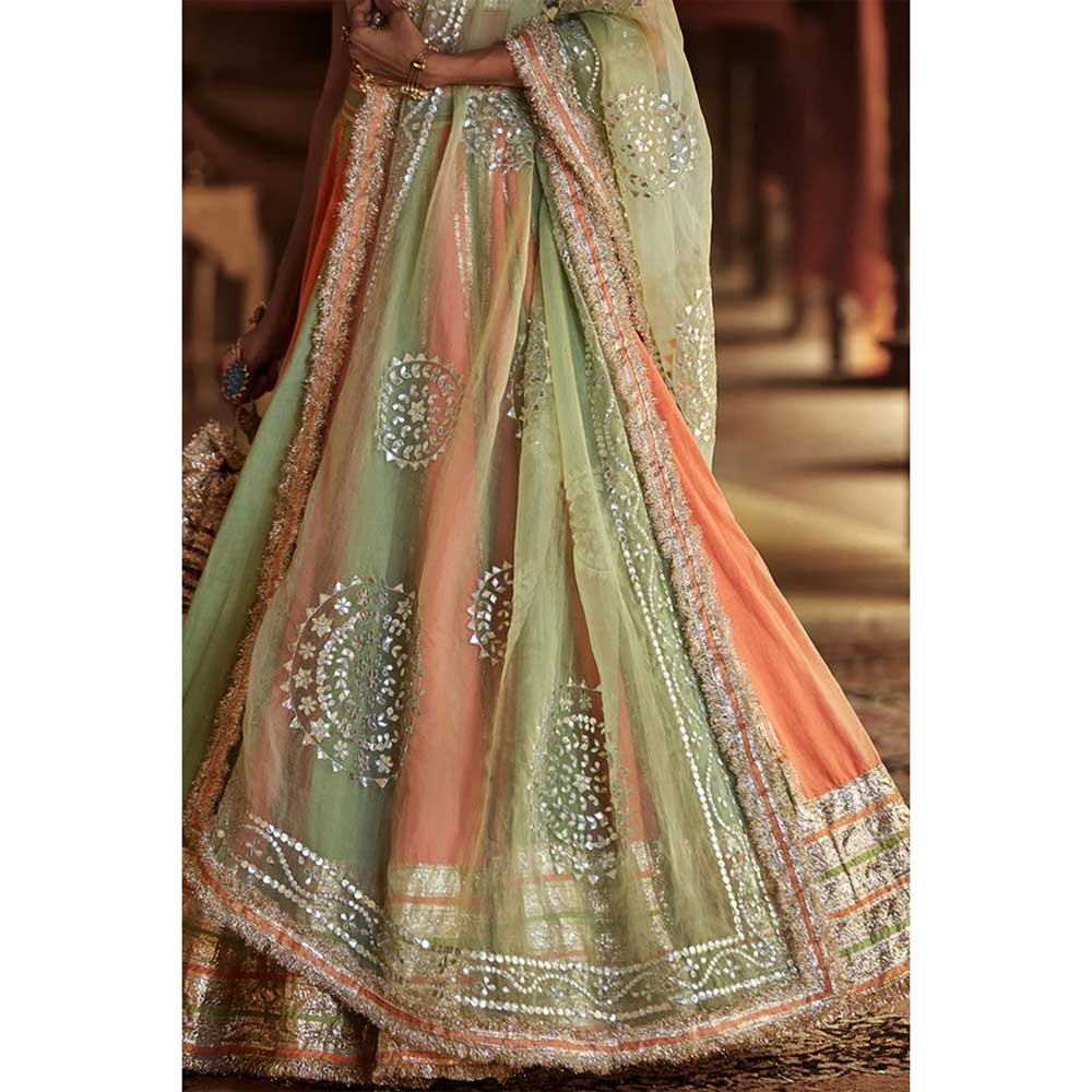 ITRH Meraki Lehenga (Set of 3)