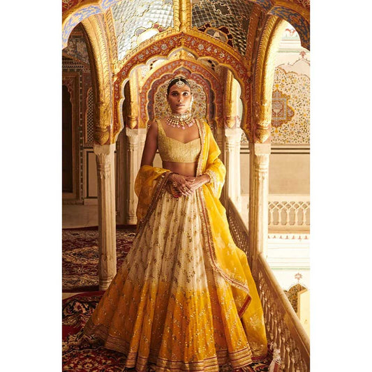ITRH Alfaaz Lehenga (Set of 3)