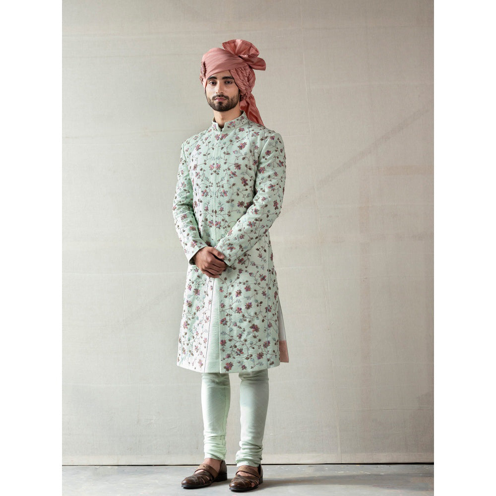 Jatin Malik Duckegg Sherwani (Set of 5)