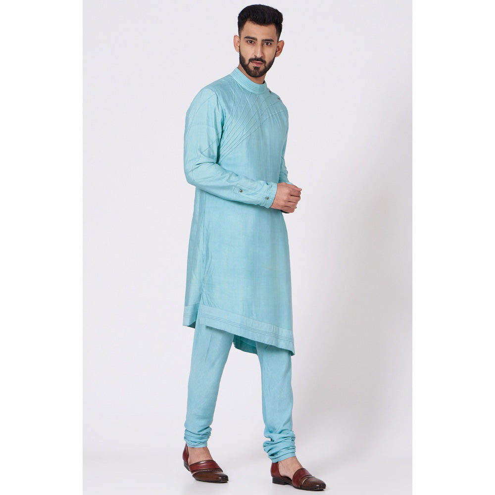 Jatin Malik The Sea Side Affaire Sherwani (Set of 4)