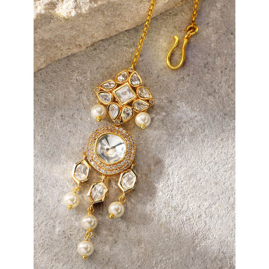 Joules By Radhika Polki Maangtikka